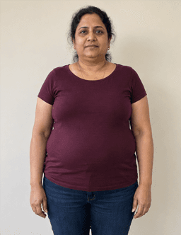 Priya N. before keto