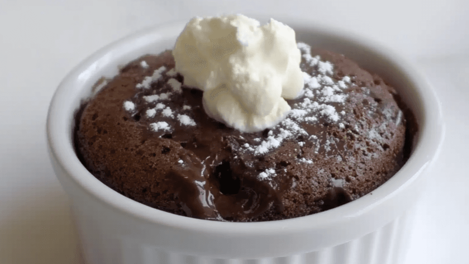 90-Second Chocolate Lava Cake